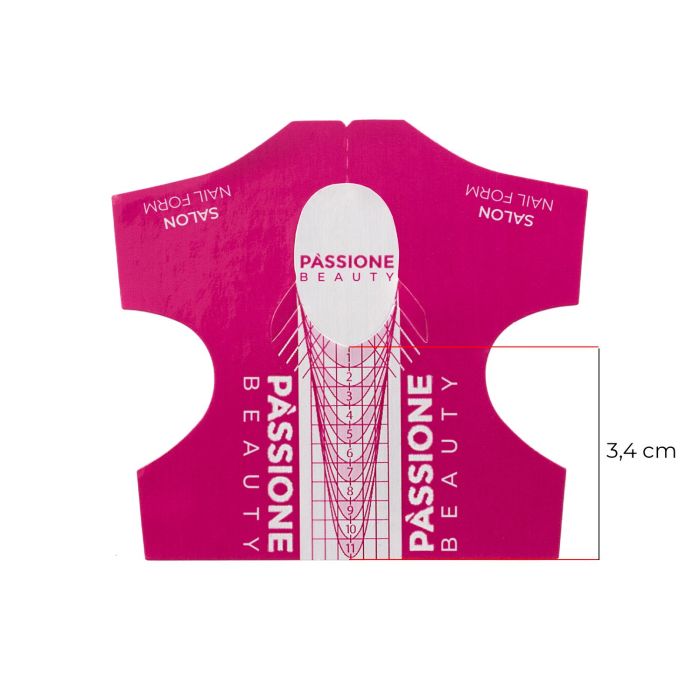 Salone Nail Forms 500 pcs detail