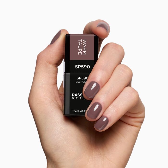 Gel Nail Polish SP590 Warm Taupe detail