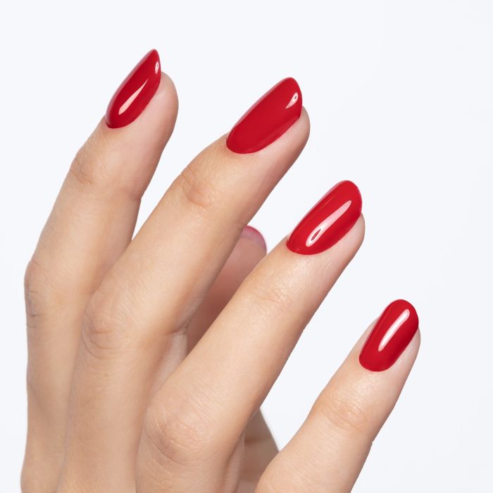 Esmalte semipermanente SP625 Festive Red detalle
