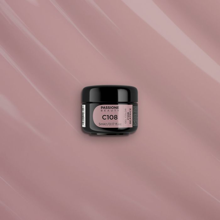 Gel Color C108 Beatrice - Gel color beige-rosa antiguo - detalle 1