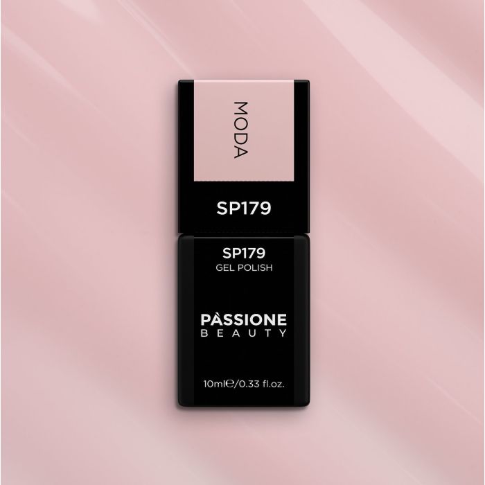 Vernis semi-permanent VS179 Moda - Vernis semi-permanent rose antique et beige - détail 1