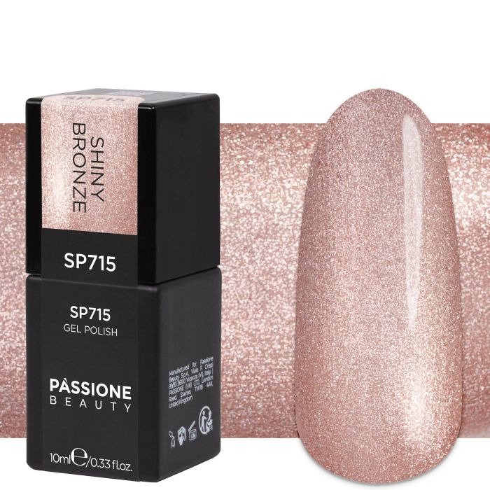 UV Nagellack SP715 Shiny Bronze