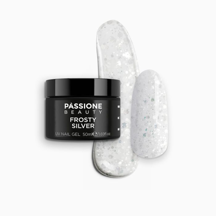 Builder Gel Frosty Silver 50 ml