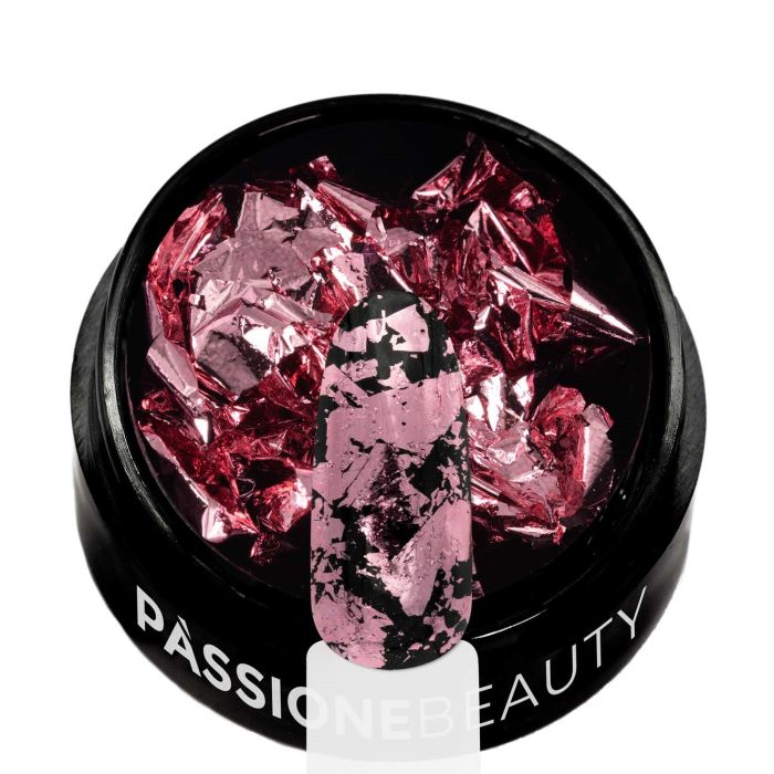 Pink Chrome Leaf