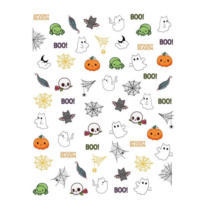 Halloween - Nail Stickers detail