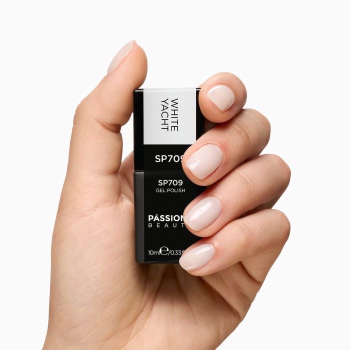 Vernis semi-permanent SP709 White Yacht détail