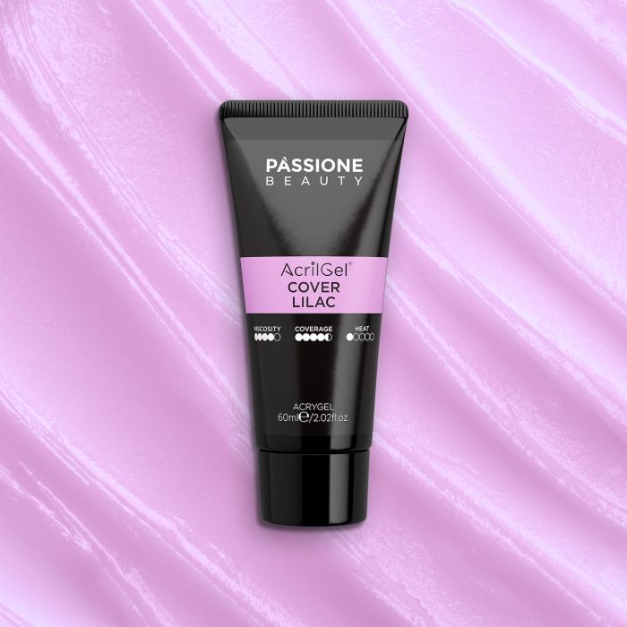 Acrygel® Cover Lilac 60 ml - Acrylic Gel Opaque Cool Lilac - detail 1