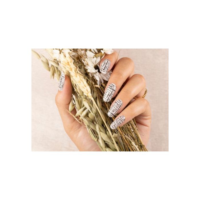 Transfer Foil efecto periódico