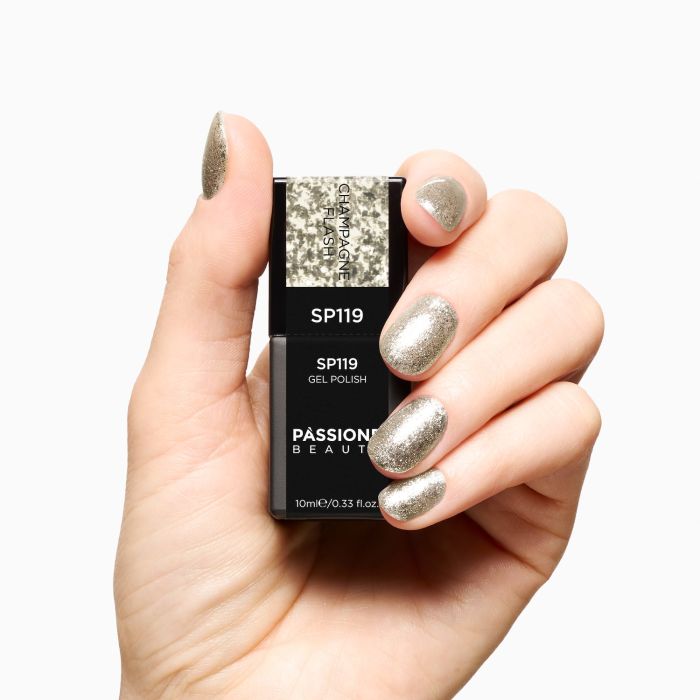Gel Nail Polish GP119 Champagne Flash  detail