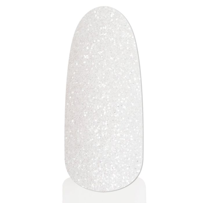White Biodegradable Glitter détail