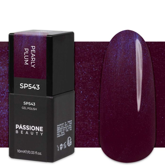 Esmalte semipermanente SP543 Pearly Plum