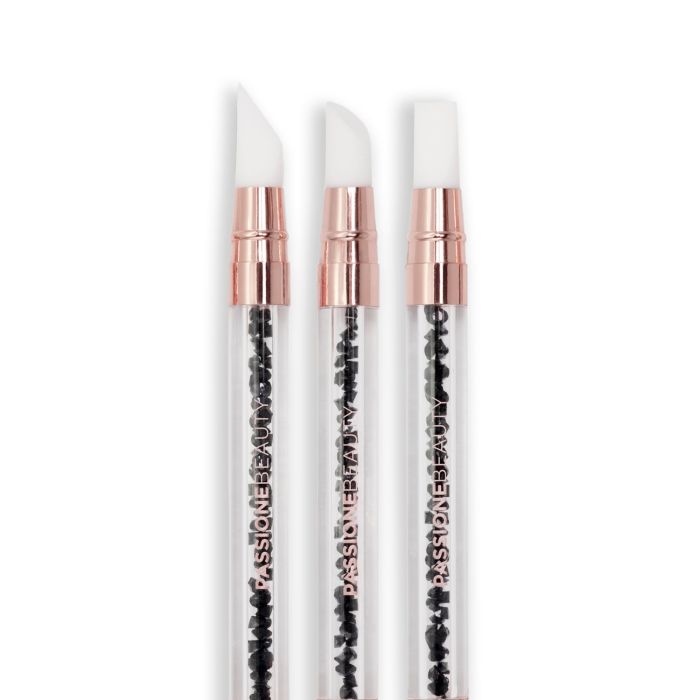 Set Pinceaux Glam Silicone détail