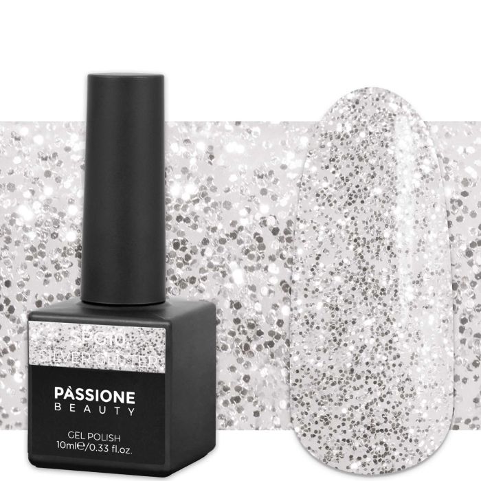 Esmalte Semipermanente EPG10 Silver Glitter