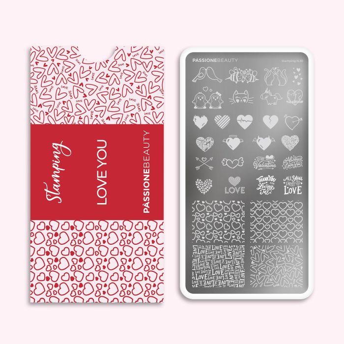 Love You - Stamping Plate