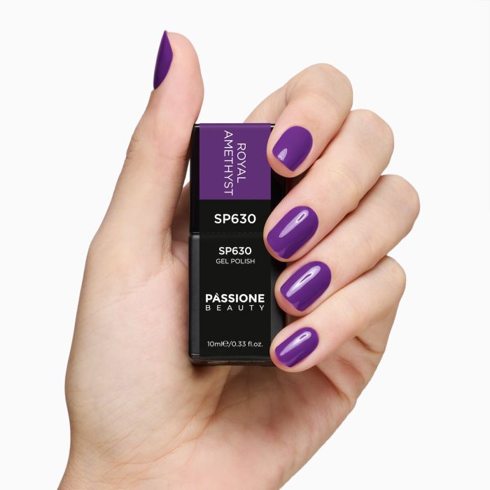 Gel Nail Polish SP630 Royal Amethyst detail