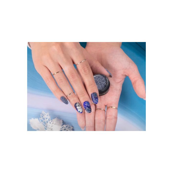 Silent Night | Pinguino Nail art