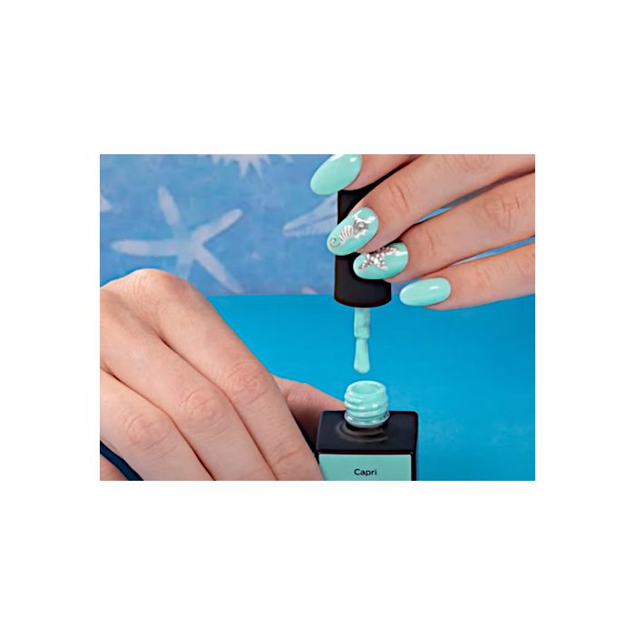 Ocean Avenue! | Nail art Chrome cavalluccio marino