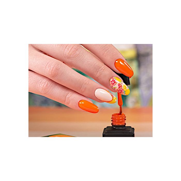 Summer Juice | Fruit Nail art con Transfer Foil