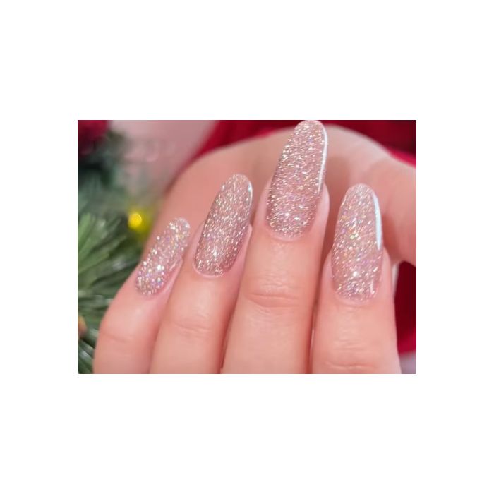 Glitter & Gold | Unghie glitter oro