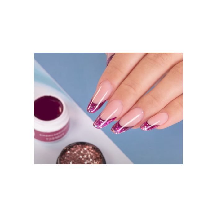 The New French | French in struttura con glitter