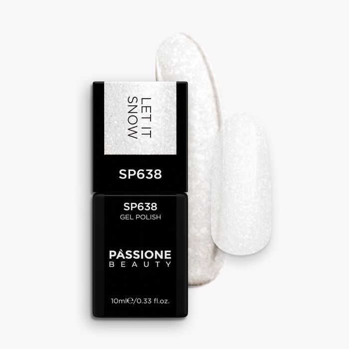 Gel Nail Polish SP638 Let it snow