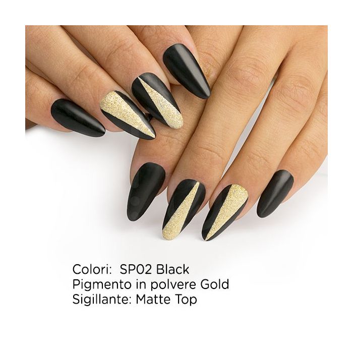Vernis semi-permanent VS02 Black détail
