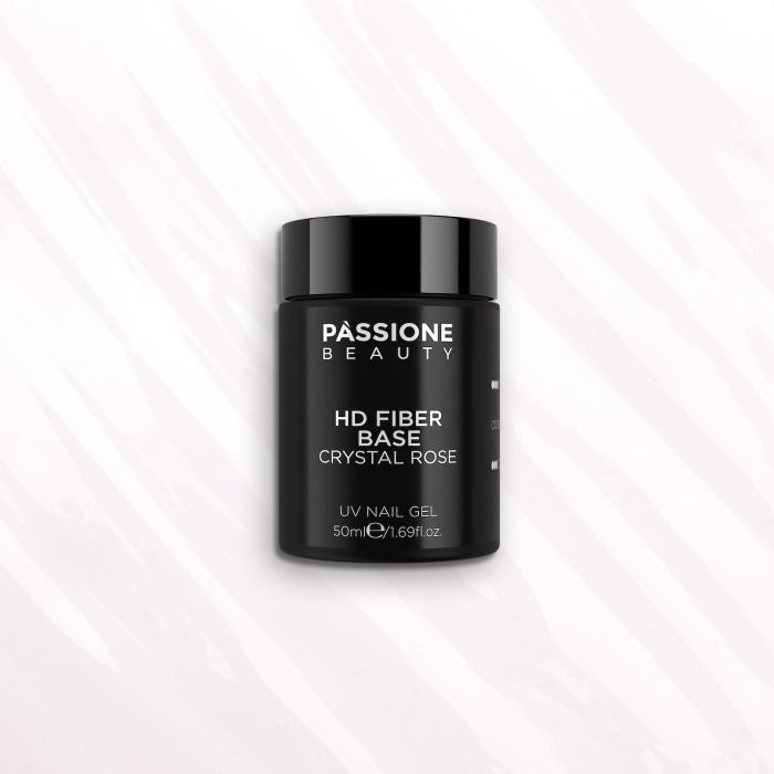HD Fiber Base Crystal Rose 50 ml - Gel Polish Base Clear 50 ml - detail 3