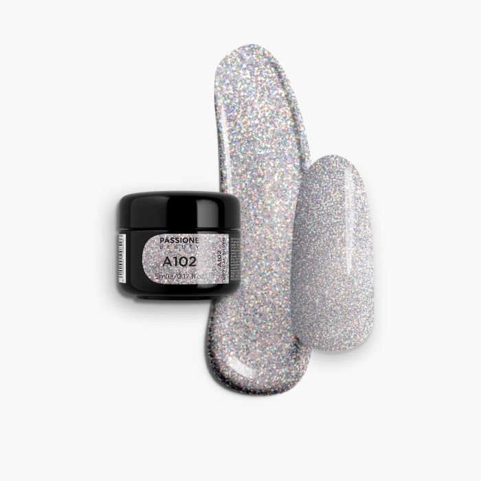 Gel colour A102 Optical Silver