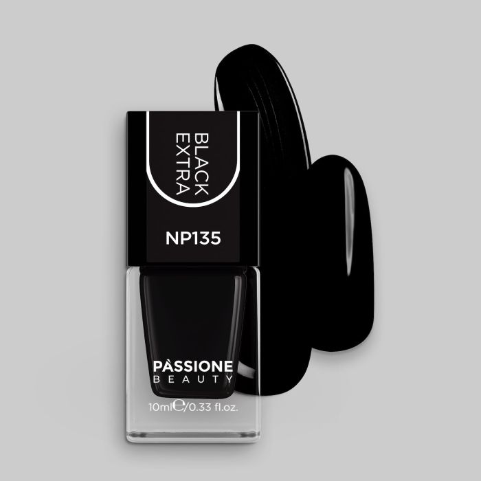 Nail Polish NP135 Black Extra