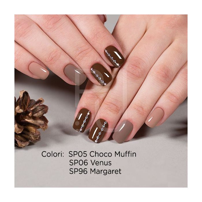 Vernis semi-permanent VS05 Choco Muffin détail