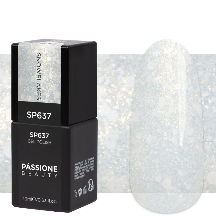 Esmalte semipermanente SP637 Snowflakes