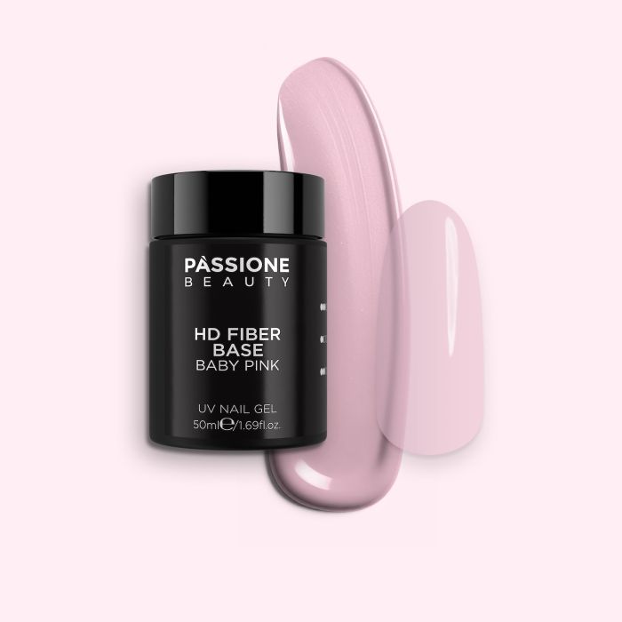 HD Baby Pink Fiber Rubber Base -50ml