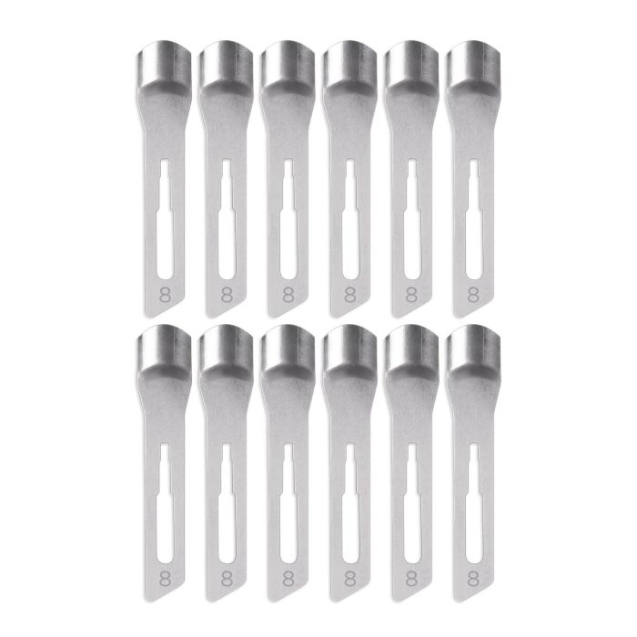 Lame Sgorbia 8 - Pack 12 pz dettaglio