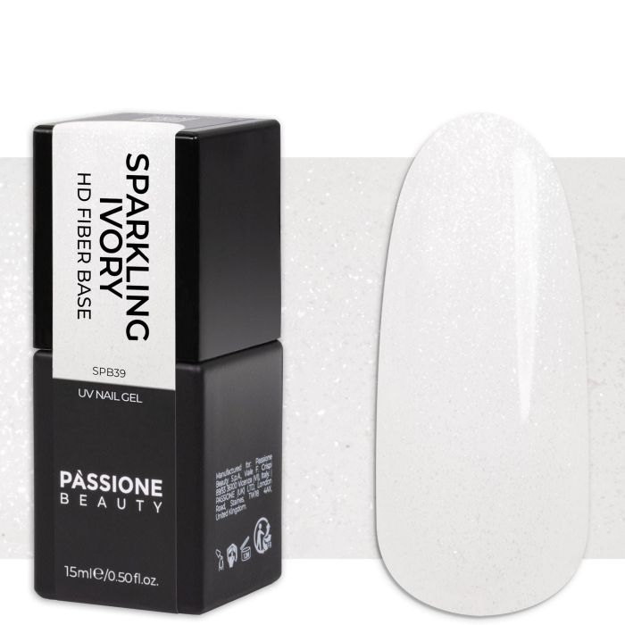 HD Sparkling Ivory Fiber Base-15ml