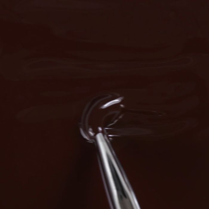 Application of Gel Nail Polish SP326 Chestnut