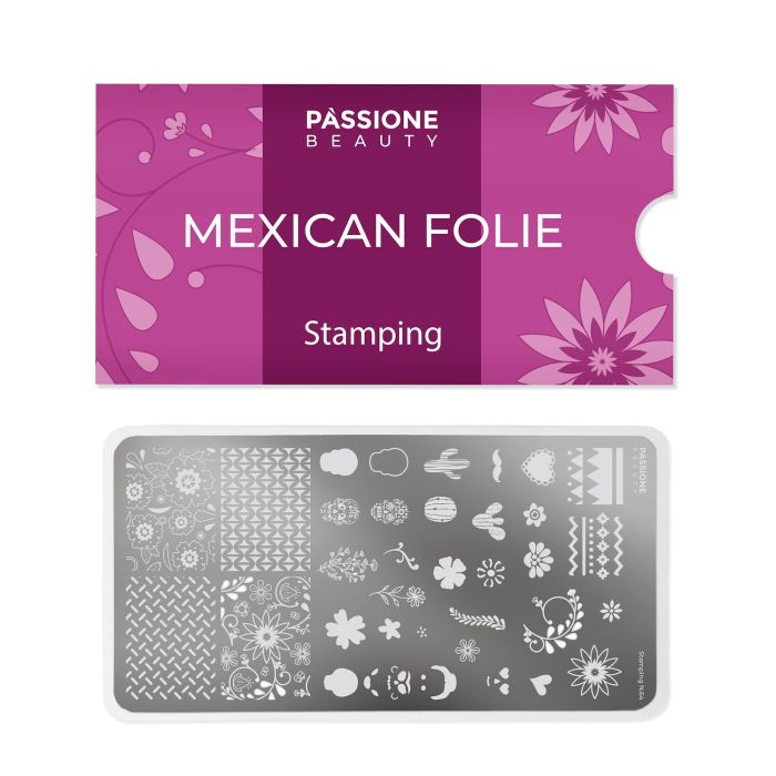 Mexican Folie - Piastra Stamping dettaglio