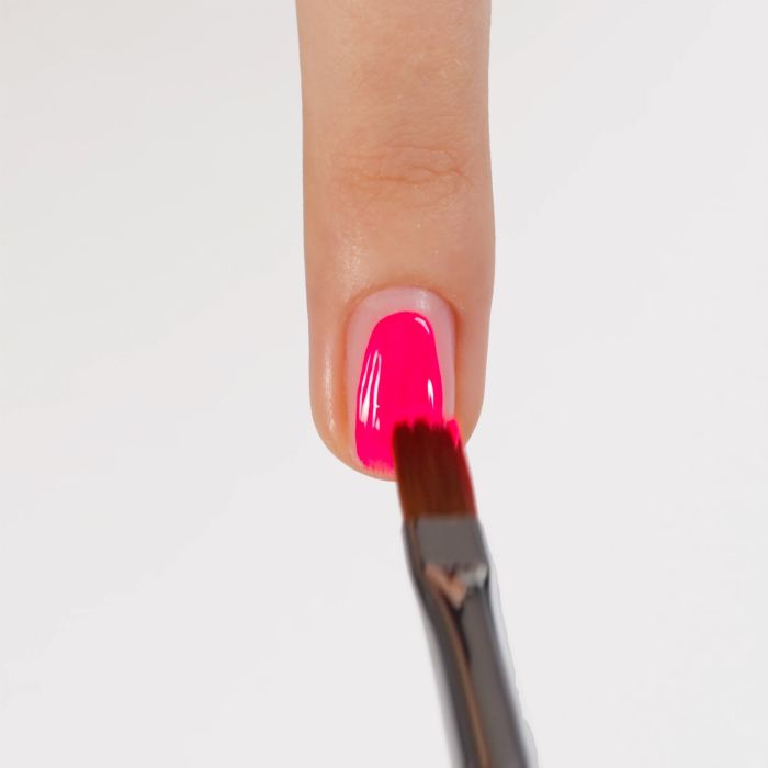 Application de Gel Couleur F49 Fluo Passion