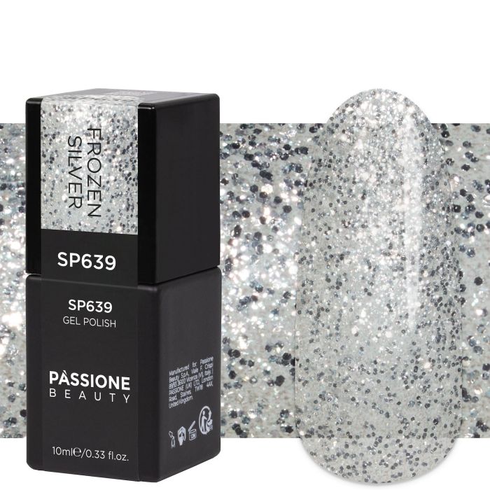 Esmalte semipermanente SP639 Frozen Silver