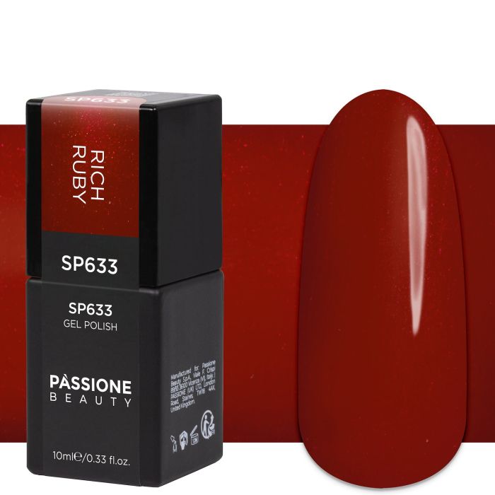 Esmalte semipermanente SP633 Rich Ruby