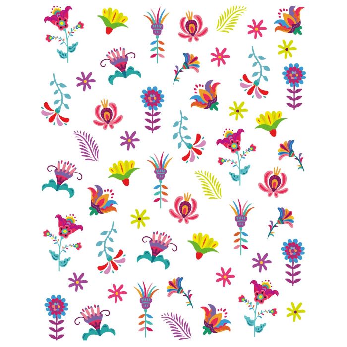 Mexican Bloom - Stickers détail