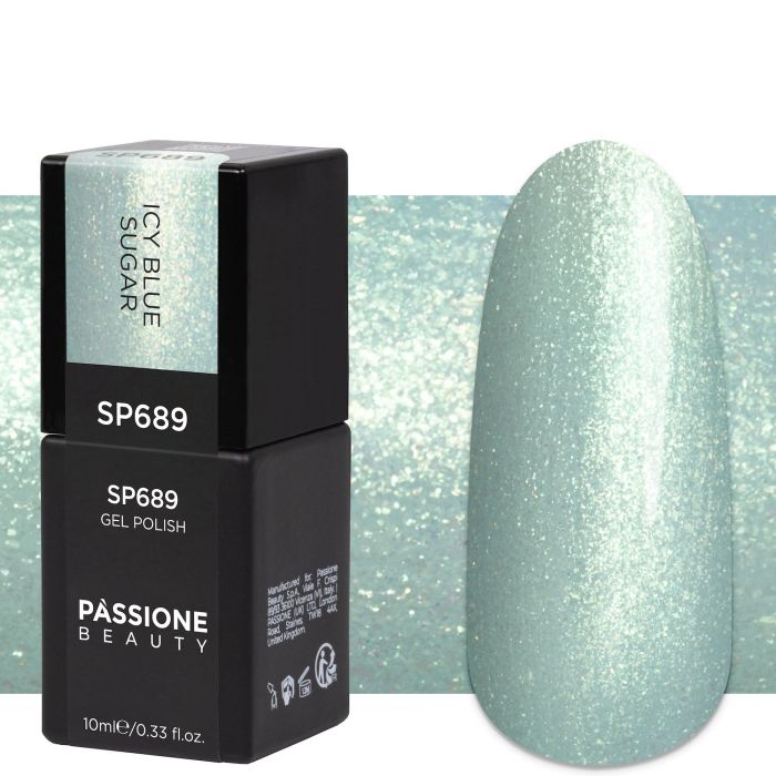 Vernis semi-permanent SP689 Icy Blue Sugar