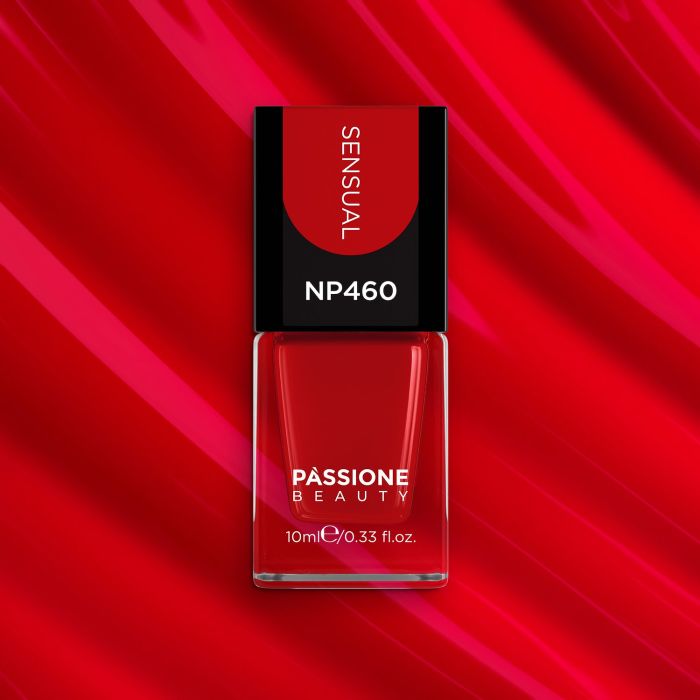 Smalto NP460 Sensual - Smalto color rosso - dettaglio 1