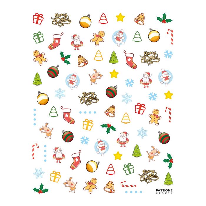 Let It Xmas - Nail Stickers detail