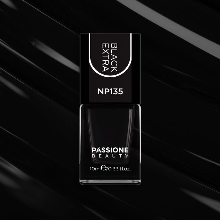 Smalto NP135 Black Extra - Smalto color nero - dettaglio 2