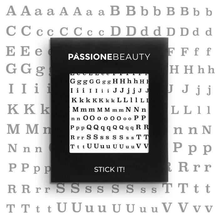 Alphabet - Nail Stickers