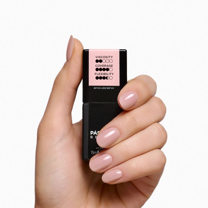 HD Base Rosy 15 ml - Base Rubber Semipermanente Rosa antiguo claro - detalle 1