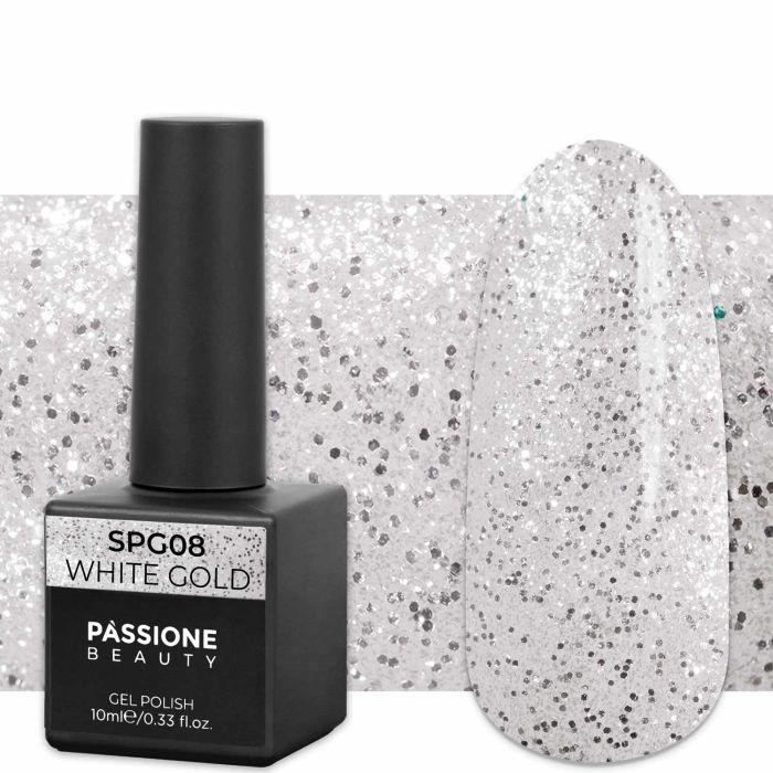 Esmalte Semipermanente EPG08 White Gold