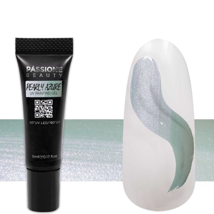Pearly Azure UV Painting Gel