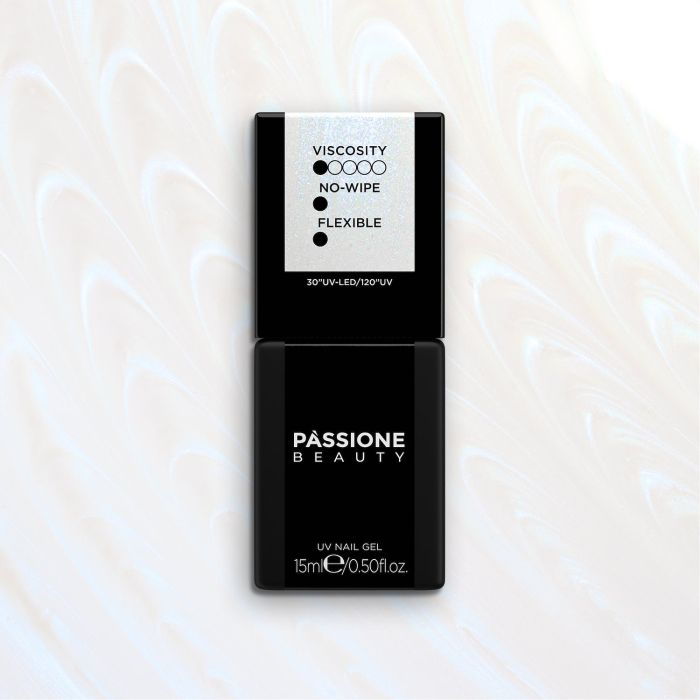 Pearl Gloss Ocean 15 ml - Top coat sin capa de exceso con reflejos nacarados azules - detalle 1