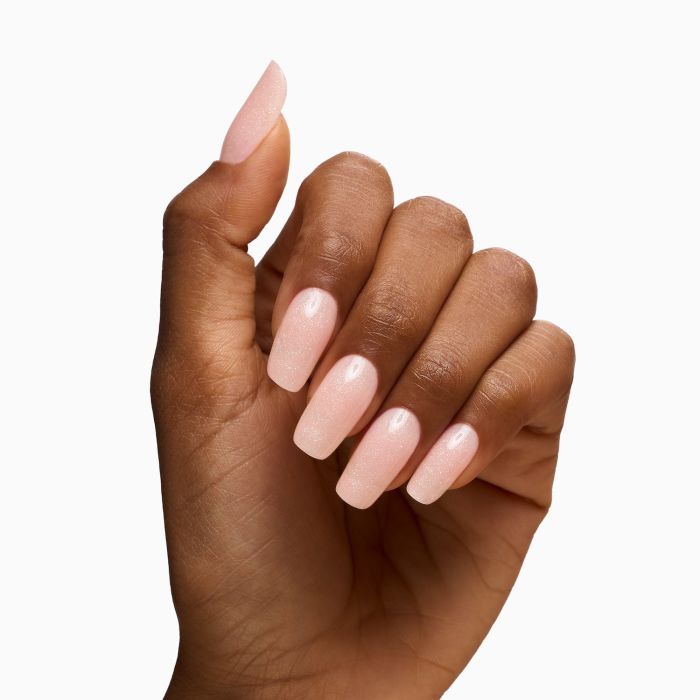 Gel cover Glitter Natural-15 ml - Gel cover de alta pigmentación, rosa con purpurina, 15ml - detalle 2